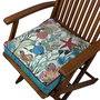 Aberto Design Cojín YM1316 Multicolor 42 x 42 cm